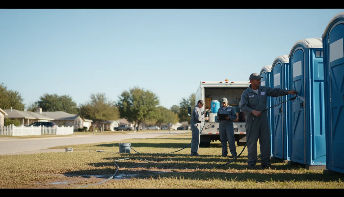 Long-Term Portable Toilet Rental in Lockport, LA near me
